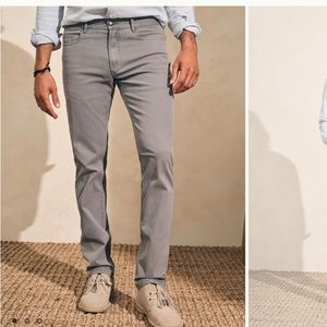 Faherty Mfg. COMFORT TWILL 5-POCKET PANT 2.0 in Rugged Grey
